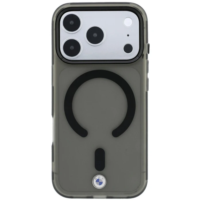 BMW M IML Frosted Metal Logo & Trims MagSafe Apple iPhone 18 Pro / 17 Pro black