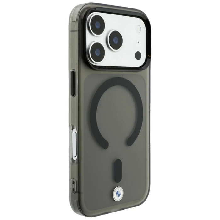 BMW M IML Frosted Metal Logo & Trims MagSafe Apple iPhone 18 Pro / 17 Pro black