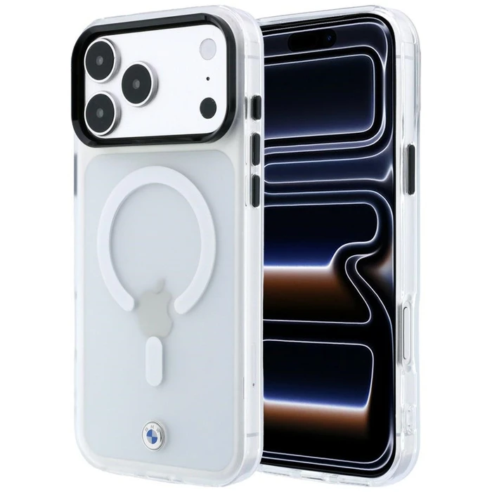 BMW Sign Frosted IML & Metal Logo MagSafe Apple iPhone 18 Pro Max / 17 Pro Max clear