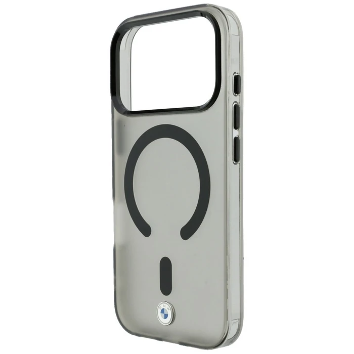BMW Sign Frosted IML & Metal Logo MagSafe Apple iPhone 18 Pro Max / 17 Pro Max grey