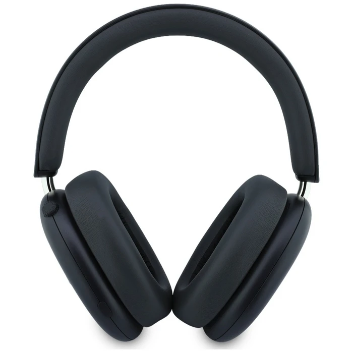 Guess Metallic Effect Metal Script Logo Bluetooth ENC Over-Ear Headphones black