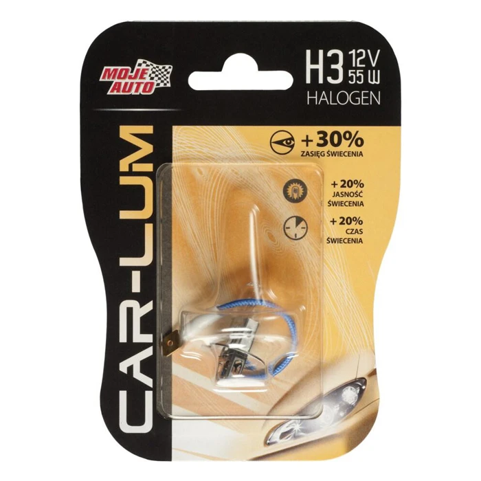 Λάμπα Αυτοκινήτου Moje Auto 91-002, H3, αλογόνου, 12V, 55W