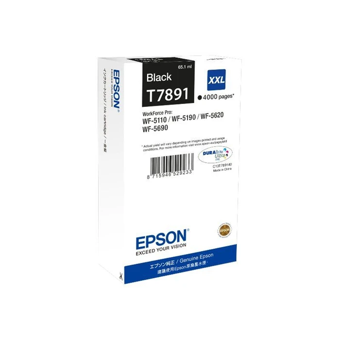 Μελάνι Epson T7891 - XXL - Black - Original - Druckerpatrone