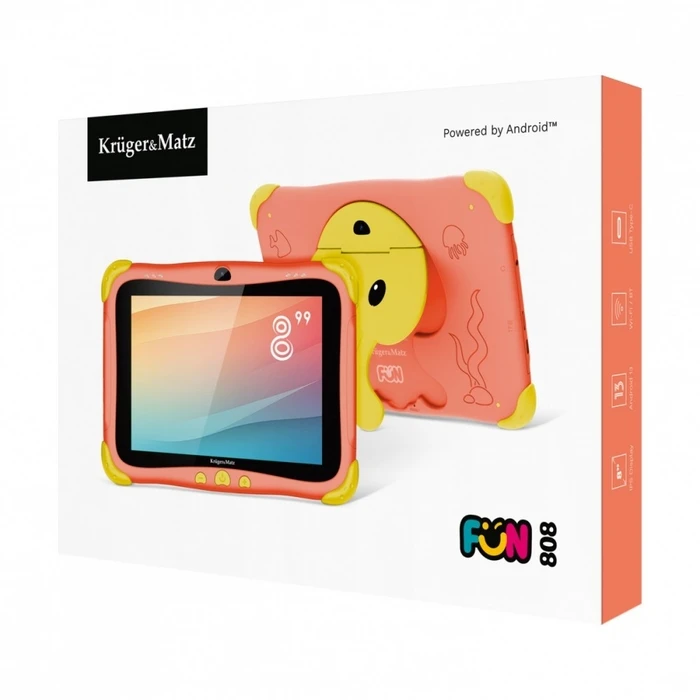 Tablet Kruger & Matz Pc Tab For Fun 808 Red
