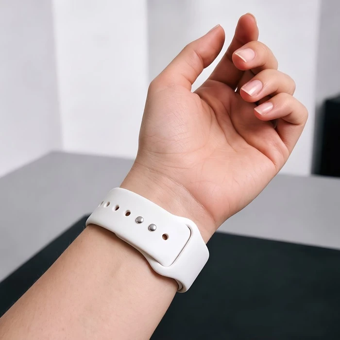 Tech-Protect Silicone Apple Watch 8 / 9 / 10 / 11 / 12 / SE 40/41/42 mm White