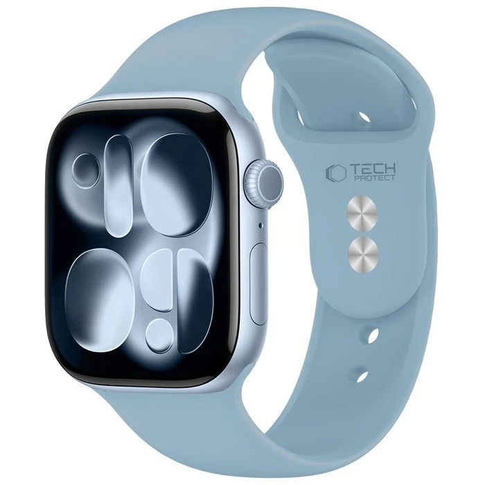 Tech-Protect Silicone Apple Watch 8 / 9 / 10 / 11 / 12 / SE 40/41/42 mm Blue Jeans