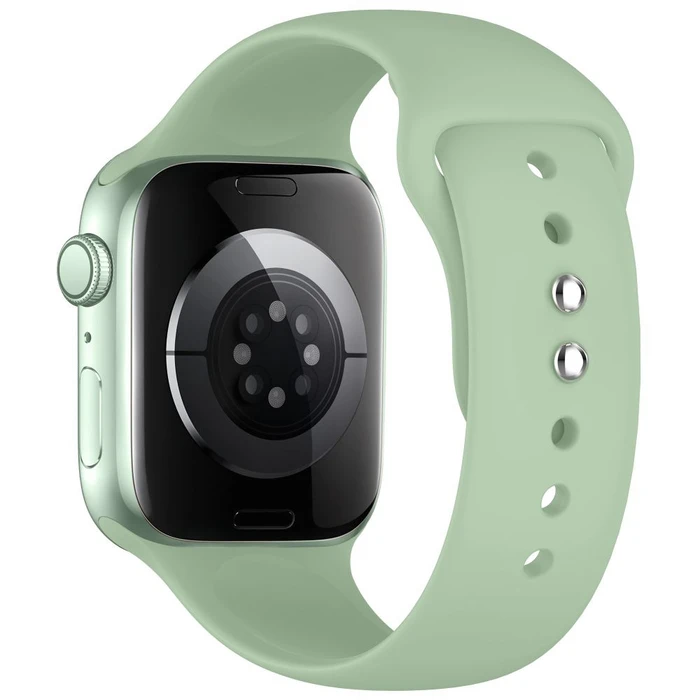 Tech-Protect Silicone Apple Watch 8 / 9 / 10 / 11 / 12 / SE 40/41/42 mm Pistachio