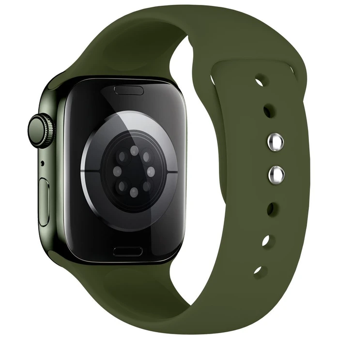 Tech-Protect Silicone Apple Watch 8 / 9 / 10 / 11 / 12 / SE / Ultra 44/45/46/49 mm Olive Green