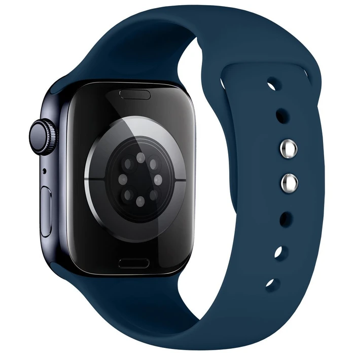 Tech-Protect Silicone Apple Watch 8 / 9 / 10 / 11 / 12 / SE / Ultra 44/45/46/49 mm Navy Blue