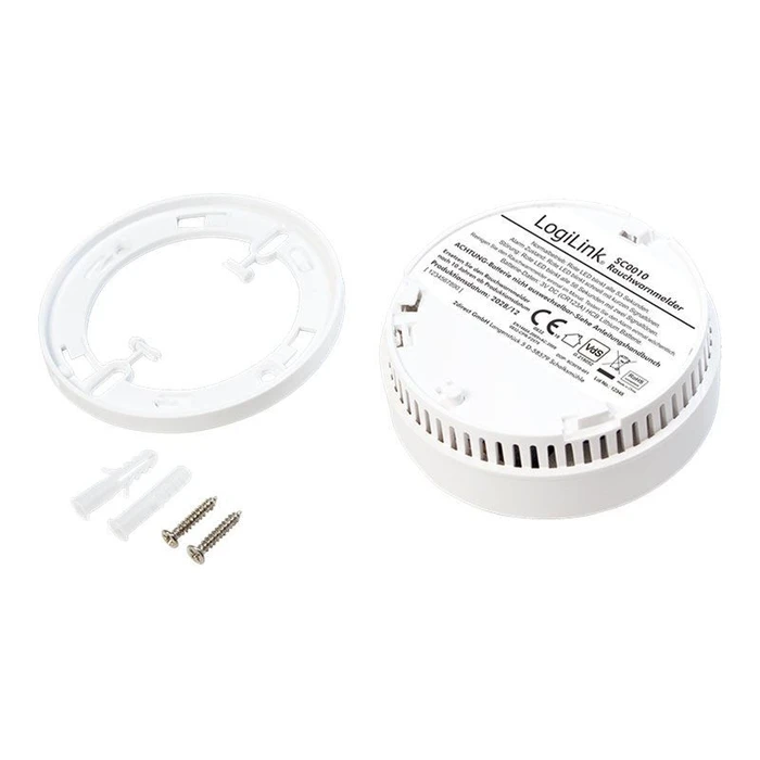 Ανιχνευτής Καπνού LogiLink Smoke Detector with VdS Approval