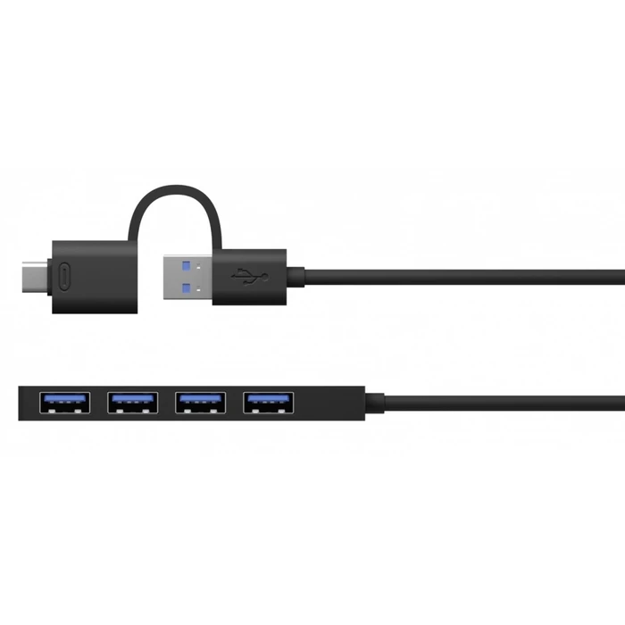 USB Hub Icybox Icy Box Ib- 1424-C3 4-Port Usb Type-A