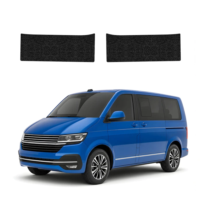 GrizzGlass HeavyDuty Black Door Sill Protective Film Volkswagen Caravelle T6 (2015-2019) [2in1]