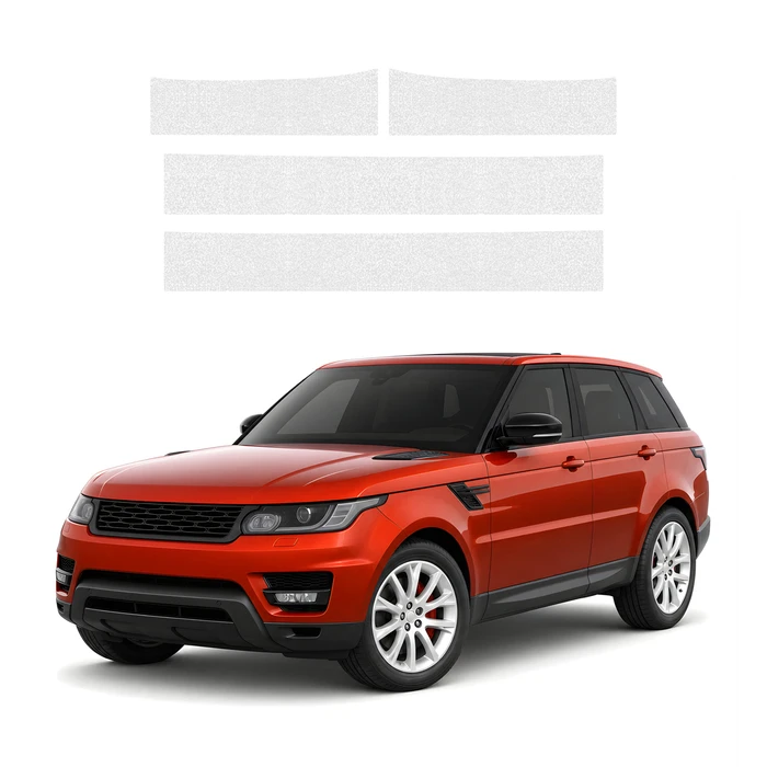 GrizzGlass HeavyDuty Clear Door Sill Protective Film Range Rover Sport 2 (2013-2022) [4in1]