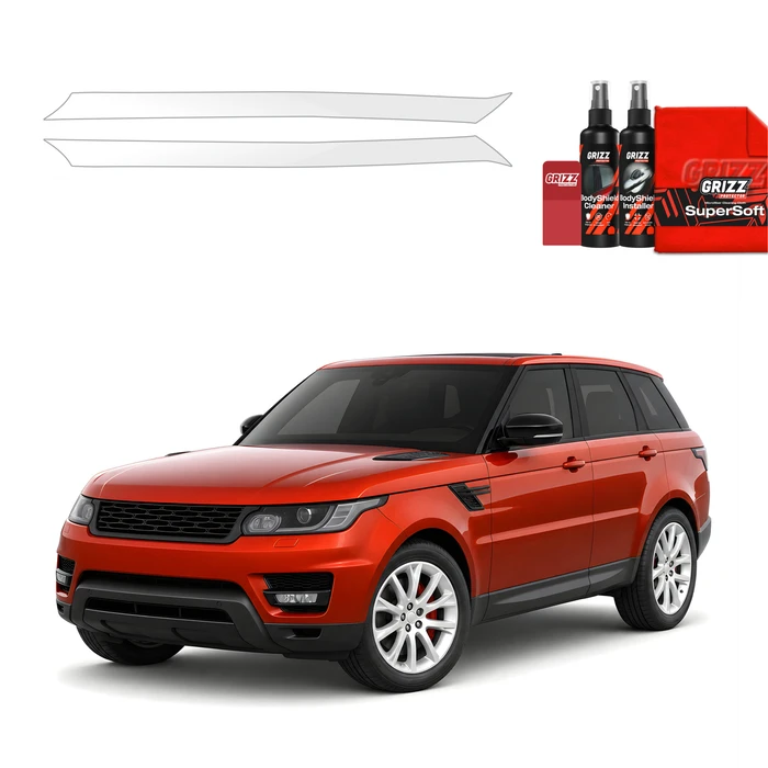 GrizzGlass BodyShield Front Car Pillar Protective Film Range Rover Sport 2 (2013-2022) [2in1]