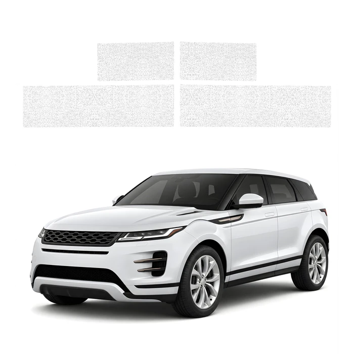 GrizzGlass HeavyDuty White Door Sill Protective Film Range Rover Evoque 2 (2018-2026) [4in1]