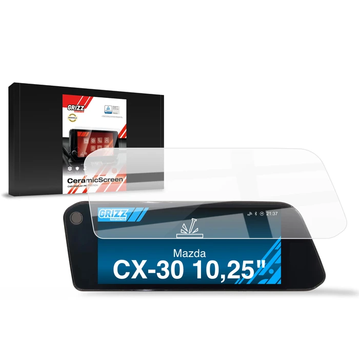 Ceramic GrizzGlass CarDisplay Protection Mazda CX-30 10,25" (2025-2026)