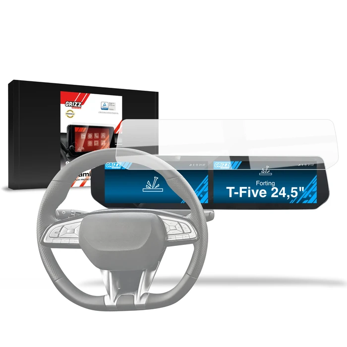 Ceramic GrizzGlass CarDisplay Protection Forthing T-Five 24,5" (2025)