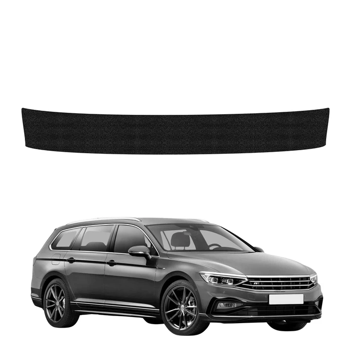 GrizzGlass HeavyDuty Black Trunk Sill Protective Film Volkswagen Passat B8 Kombi Facelift (2019-2022)