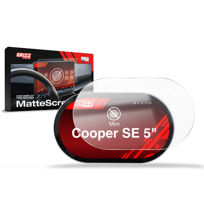 Matte GrizzGlass CarDisplay Protection Mini Cooper SE (2019-2023)