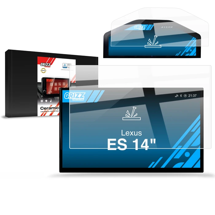 Ceramic GrizzGlass CarDisplay Protection Lexus ES 14" (2026) [2in1]