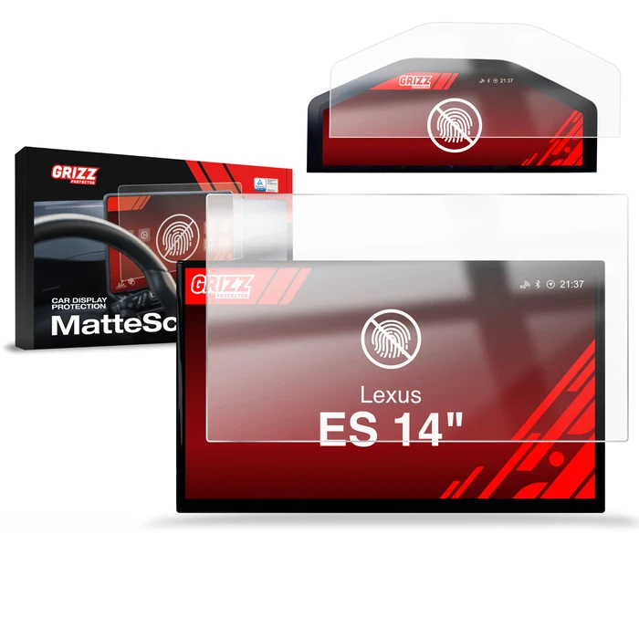 Matte GrizzGlass CarDisplay Protection Lexus ES 14" (2026) [2in1]