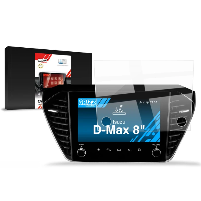 Ceramic GrizzGlass CarDisplay Protection Isuzu D-Max 8" (2020-2026)