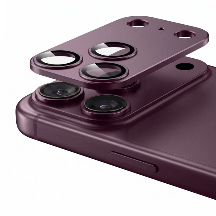 Tech-Protect Camfull Fit+ Apple iPhone 18 Pro Max Burgundy