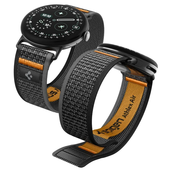 Spigen Athlex Air Google Pixel Watch 1 / 2 / 3 / 4 / 5 41 mm Active Black/orange