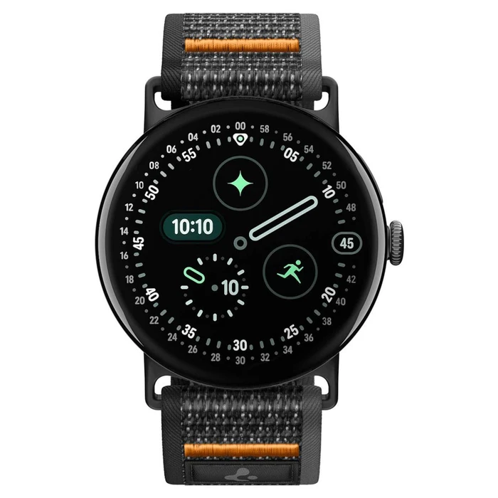 Spigen Athlex Air Google Pixel Watch 1 / 2 / 3 / 4 / 5 41 mm Active Black/orange