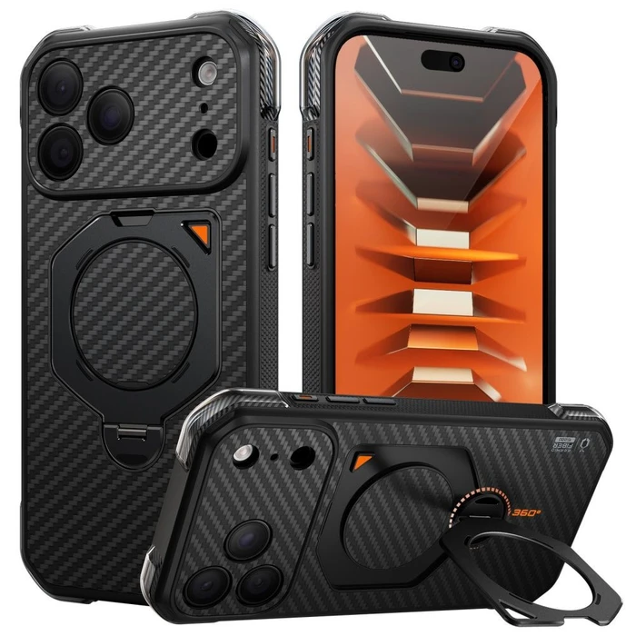 Supcase Aero Mag MagSafe Apple iPhone 17 Pro Max / 18 Pro Max Aramid Black