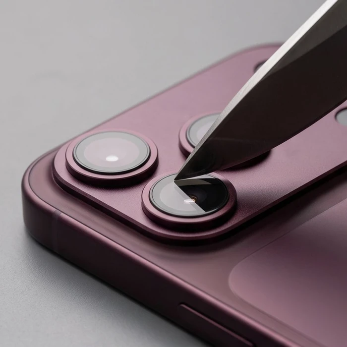 Tech-Protect Camfull Fit+ Apple iPhone 18 Pro Burgundy