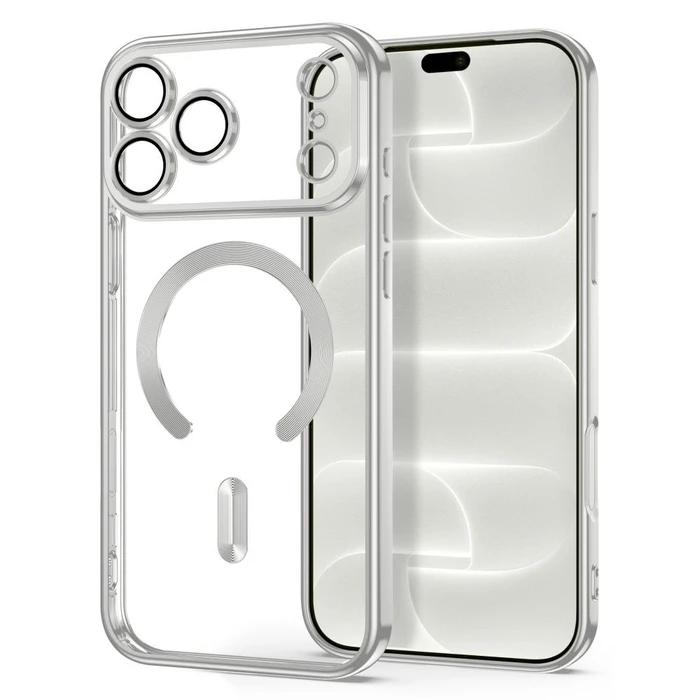 Tech-Protect MagFlex MagSafe Apple iPhone 17 Pro / 18 Pro Shiny Silver