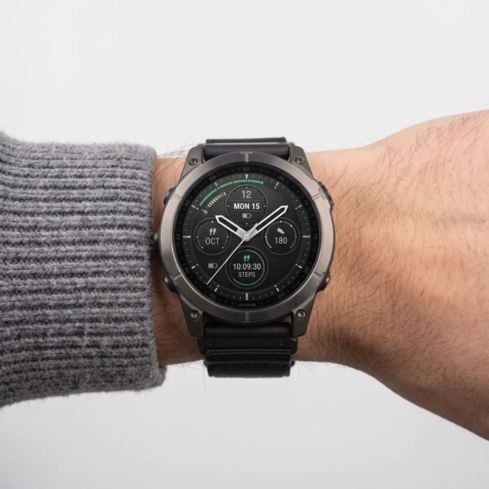 Tech-Protect Nylon Classic Garmin Fenix 5x / 5x Plus / 6x / 6x Pro / 7x / 8 / 8 Pro / 9 / 9 Pro 47 mm Black