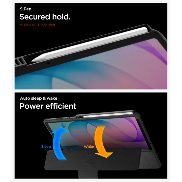 Spigen Rugged Armor Samsung Galaxy Tab S12+ Plus 12.6 X840 / X846b Matte Black