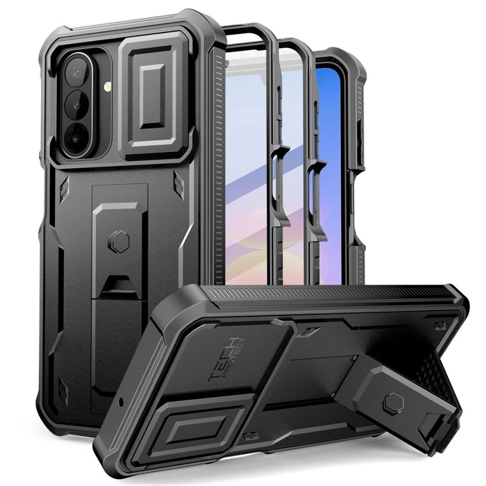 Tech-Protect Kevlar Cam+ Samsung Galaxy A17 / A18 4G / 5G Black [2 PACK]
