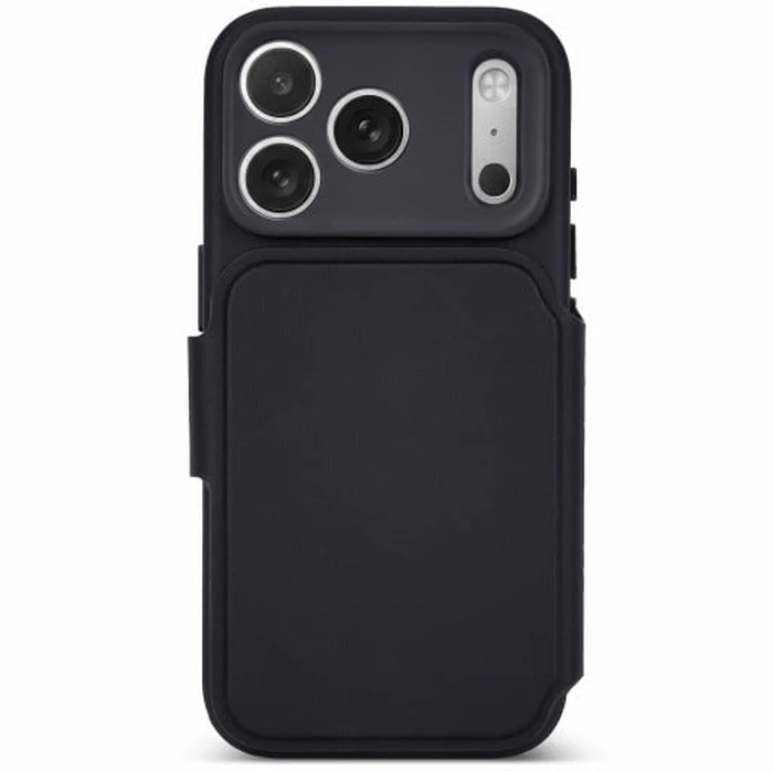 Decoded Textured Silicone Detachable Wallet Apple iPhone 18 Pro / 17 Pro (phantom black)