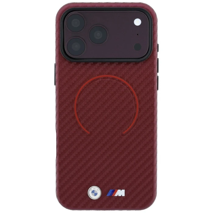 BMW M Carbon Printed Ring MagSafe Apple iPhone 18 Pro Max / 17 Pro Max red