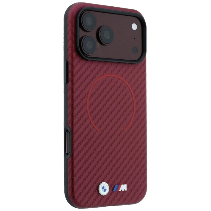 BMW M Carbon Printed Ring MagSafe Apple iPhone 18 Pro Max / 17 Pro Max red