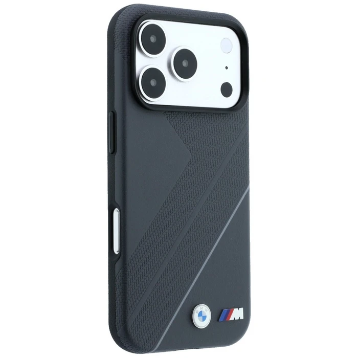 BMW M Tire Track with Silver Line MagSafe Apple iPhone 18 Pro Max / 17 Pro Max anthracite
