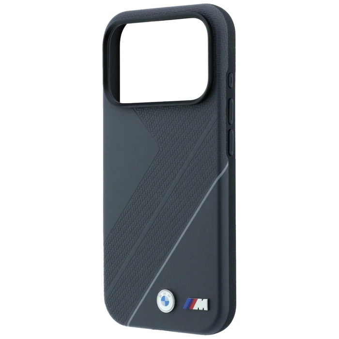 BMW M Tire Track with Silver Line MagSafe Apple iPhone 18 Pro Max / 17 Pro Max anthracite
