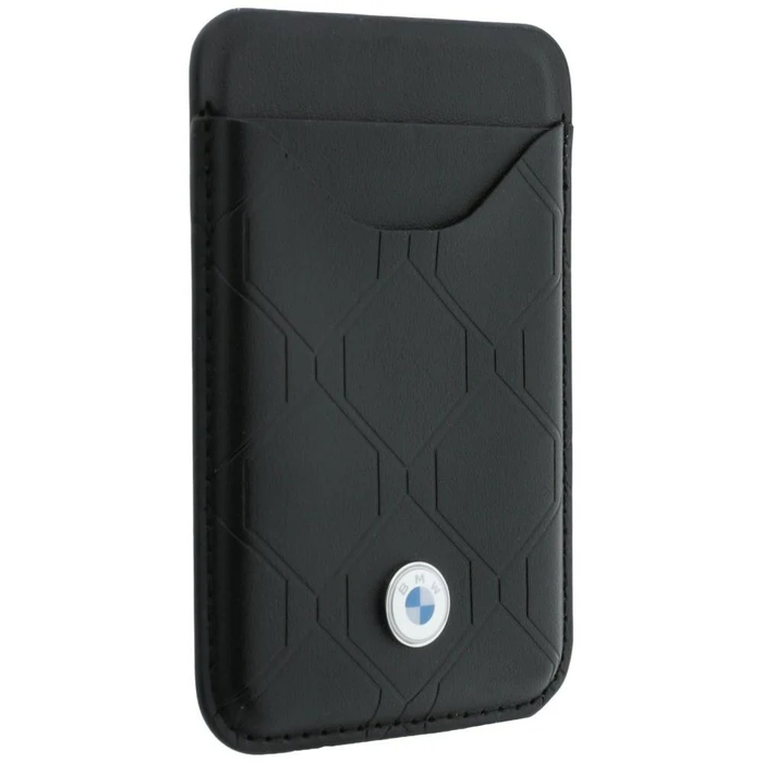 BMW Quilted Pattern Metal Logo Apple iPhone 18 Pro / 17 Pro black