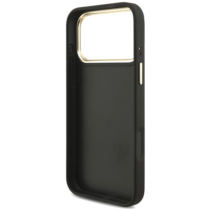 Guess 4G Big 4G Classic Logo Big Strap Metal Buttons Apple iPhone 18 Pro / 17 Pro black