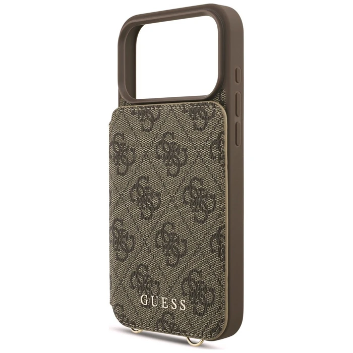 Guess 4G Cardslots & Magnetic Closure Crossbody Apple iPhone 18 Pro / 17 Pro brown