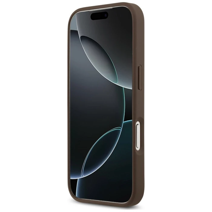 Guess 4G Double Card Triangle Apple iPhone 18 Pro / 17 Pro brown