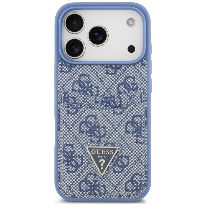 Guess 4G Double Card Triangle Apple iPhone 18 Pro / 17 Pro blue
