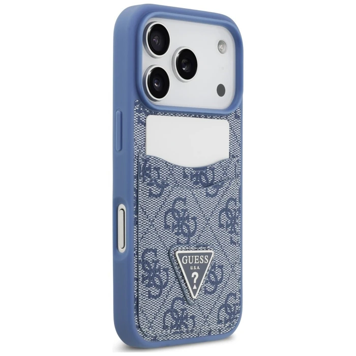 Guess 4G Double Card Triangle Apple iPhone 18 Pro / 17 Pro blue