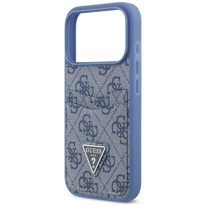 Guess 4G Double Card Triangle Apple iPhone 18 Pro / 17 Pro blue