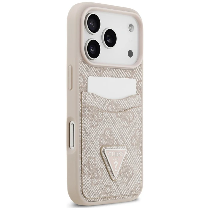 Guess 4G Double Card Triangle Apple iPhone 18 Pro / 17 Pro pink