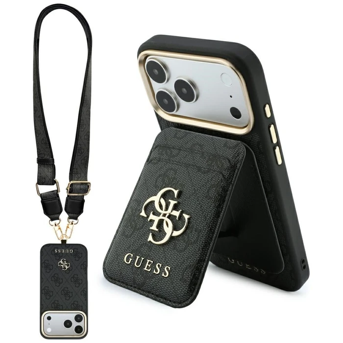Guess 4G with a wallet MagSafe Apple iPhone 18 Pro / 17 Pro brown