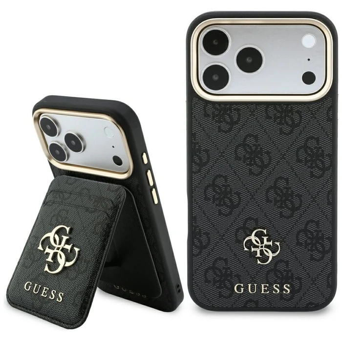 Guess 4G with a wallet MagSafe Apple iPhone 18 Pro Max / 17 Pro Max black
